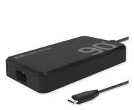 QOLTEC Ładowarka sieciowa 90W GaN Fast SLIM 5-20V 4.5A USB-C 3.1 - 1330674 - zdjęcie 1